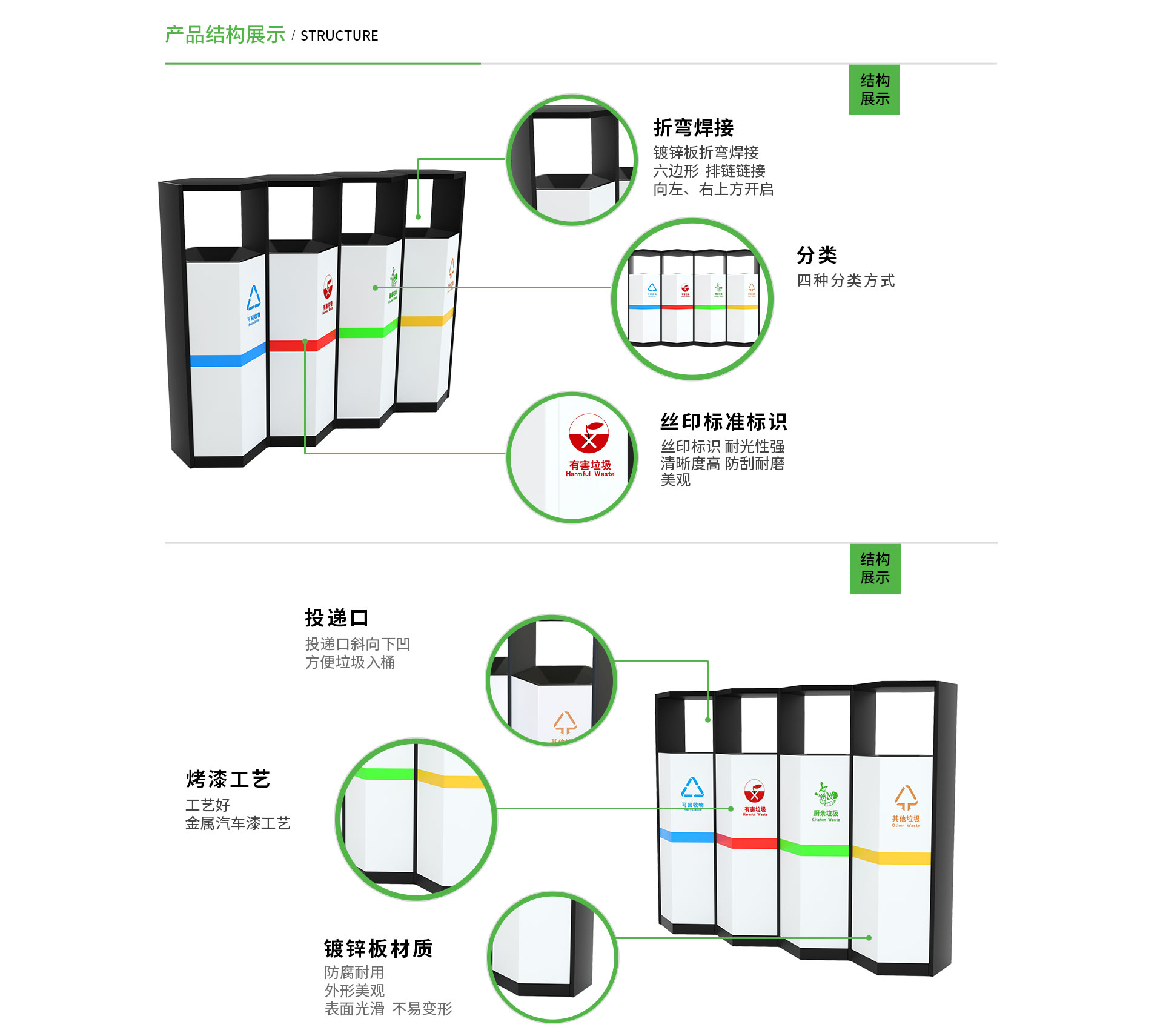 垃圾箱尺寸图片大全图片