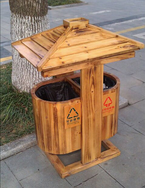 天目湖旅游区垃圾箱